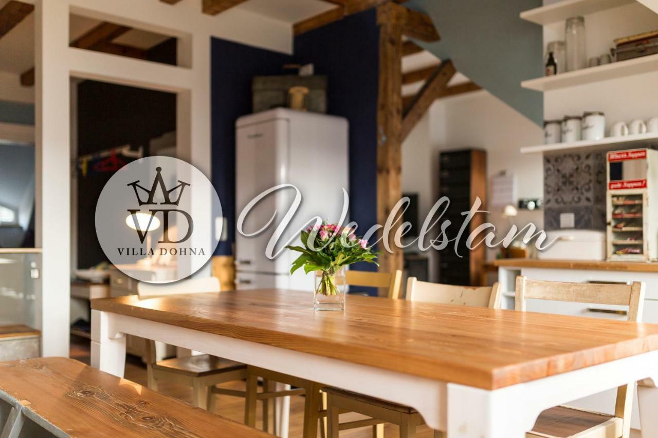 Villa Dohna - Apartment Wedelstam لبسيا المظهر الخارجي الصورة